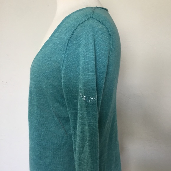 Zadig & Voltaire V-Neck Logo Sweater - Size Medium - Picture 8 of 15